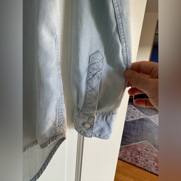 Rails light blue button up - Picture 3 of 5